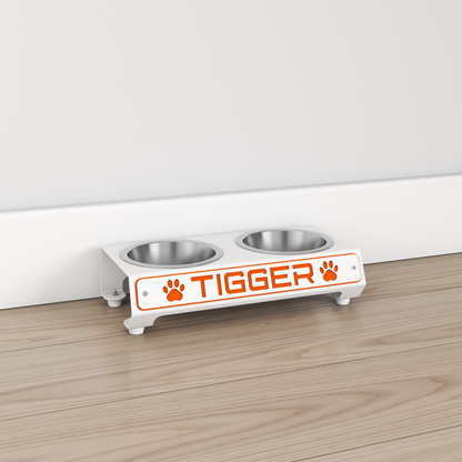 Small Dog/Cat - Personalized Bowl Stand - Small