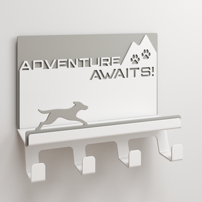 Dog Apparel Hanger - 06 - Adventure awaits!