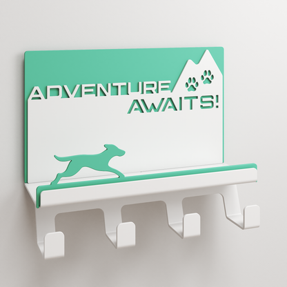 Dog Apparel Hanger - 06 - Adventure awaits!