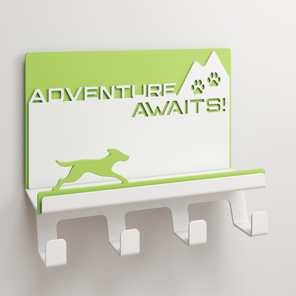 Dog Apparel Hanger - 06 - Adventure awaits!