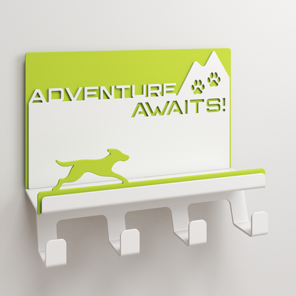 Dog Apparel Hanger - 06 - Adventure awaits!