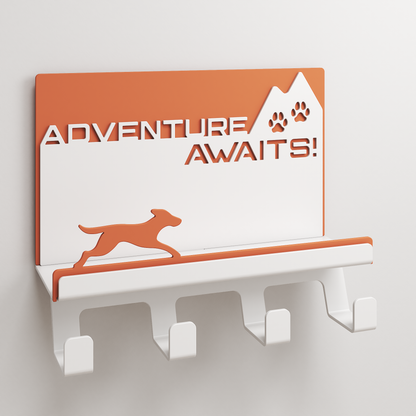 Dog Apparel Hanger - 06 - Adventure awaits!