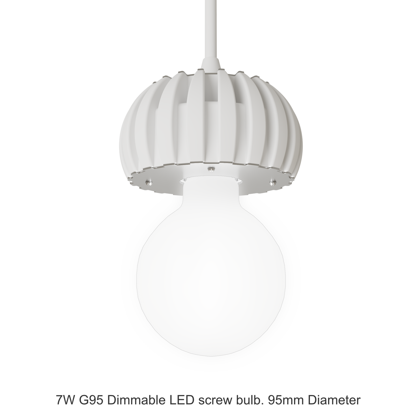 Ceiling Light - Vertical Slats - 006 Phoebe