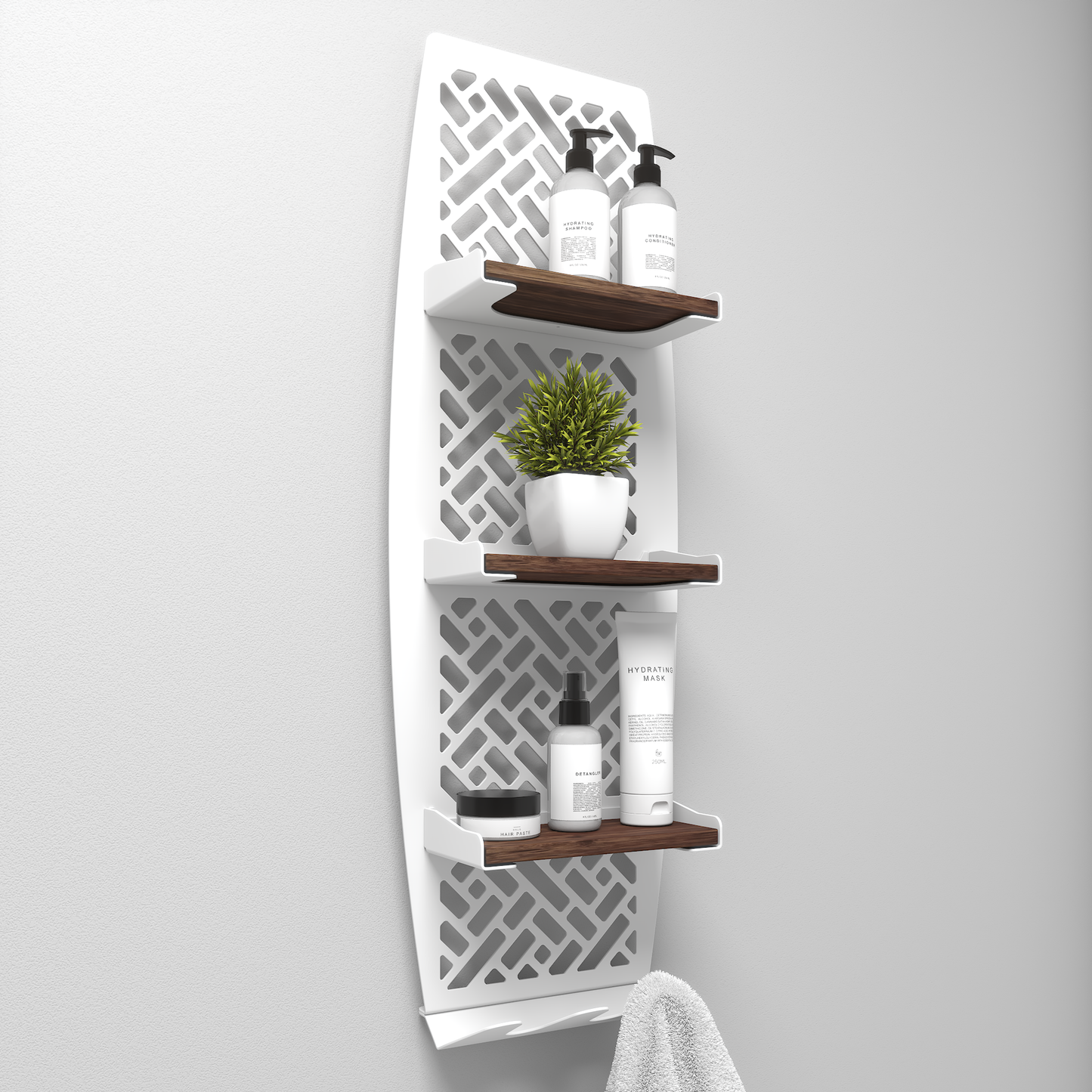 Floating shelf - 01 - Zig Zag