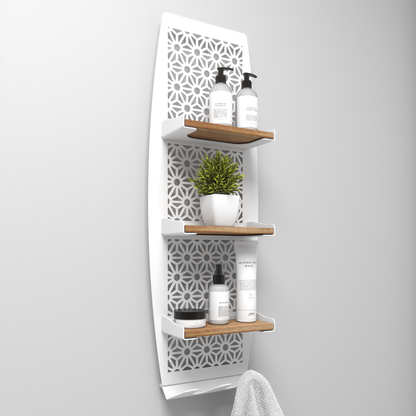 Floating shelf - 012 - Snowflake