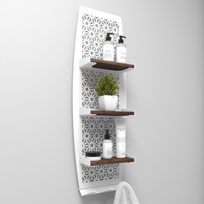 Floating shelf - 012 - Snowflake