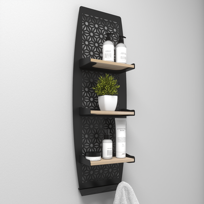 Floating shelf - 012 - Snowflake
