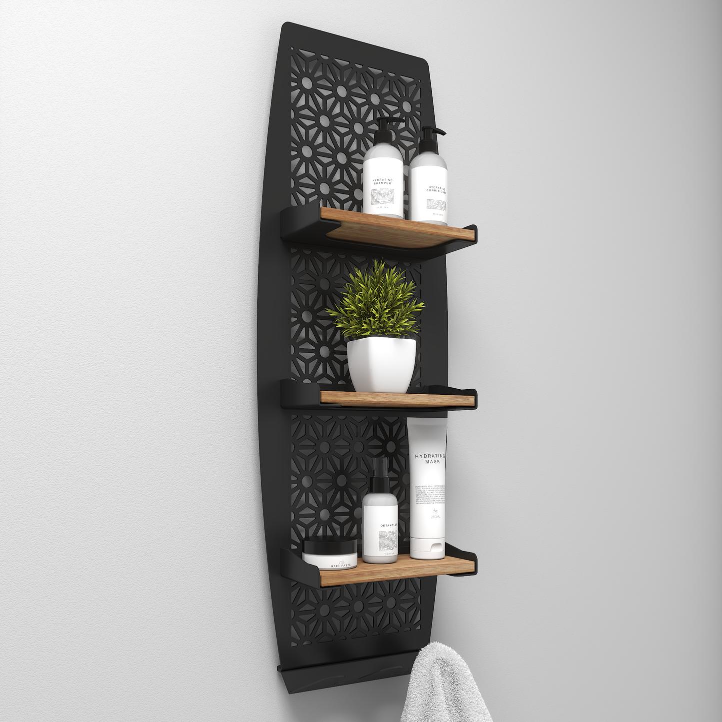 Floating shelf - 012 - Snowflake