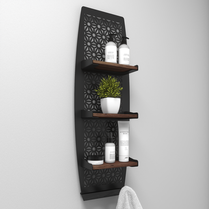 Floating shelf - 012 - Snowflake