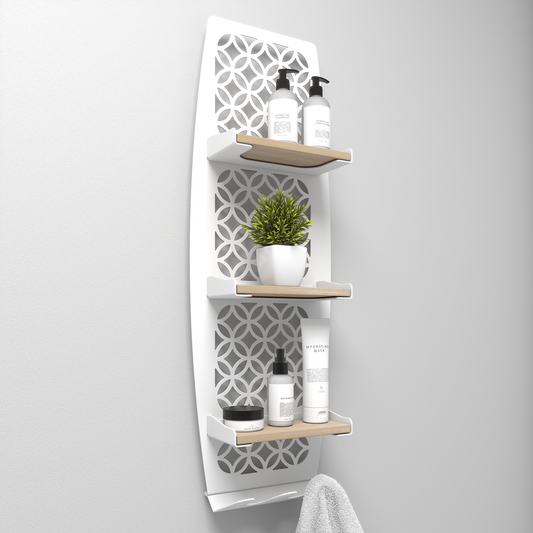 Floating shelf - 04 - Circles