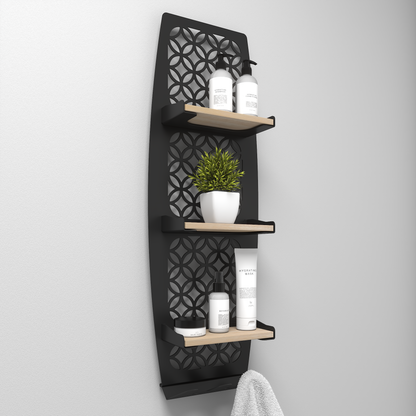 Floating shelf - 04 - Circles