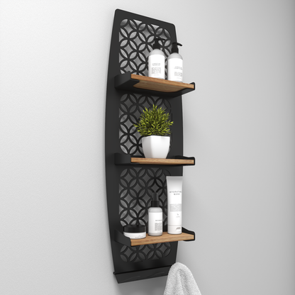 Floating shelf - 04 - Circles