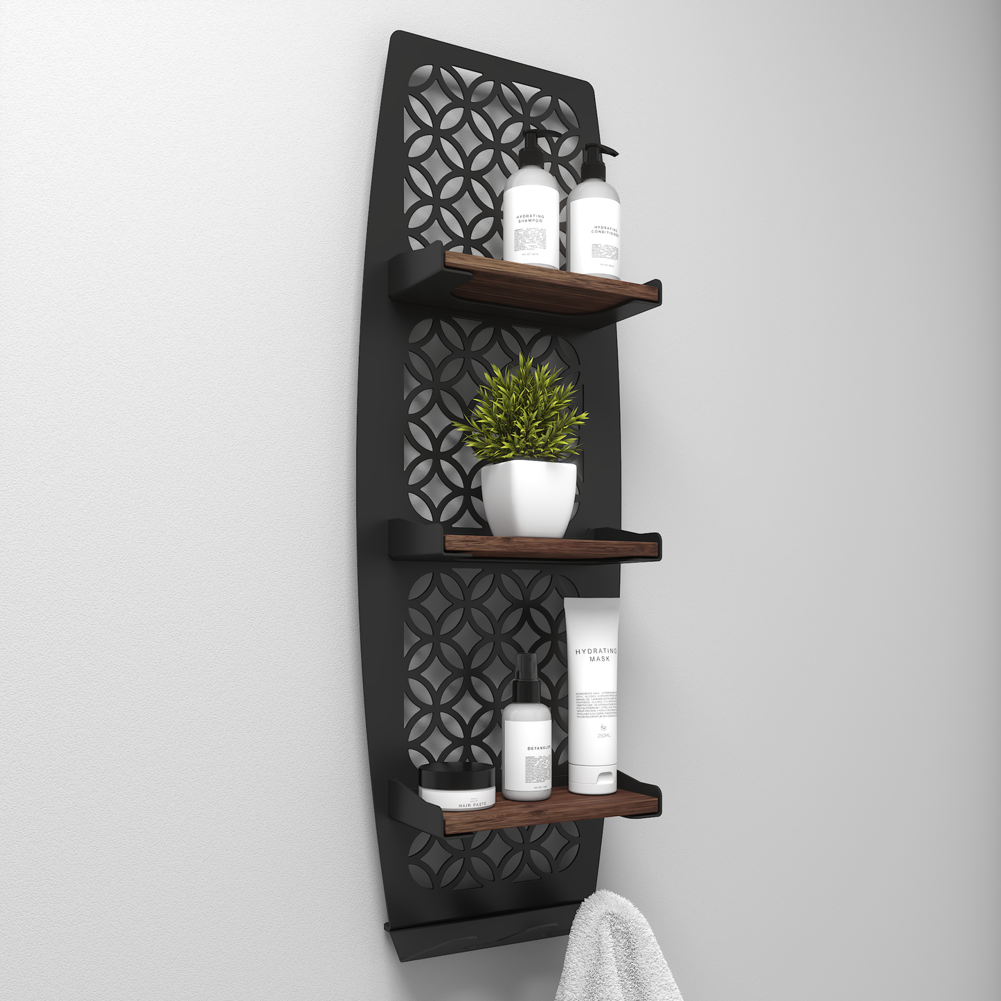 Floating shelf - 04 - Circles