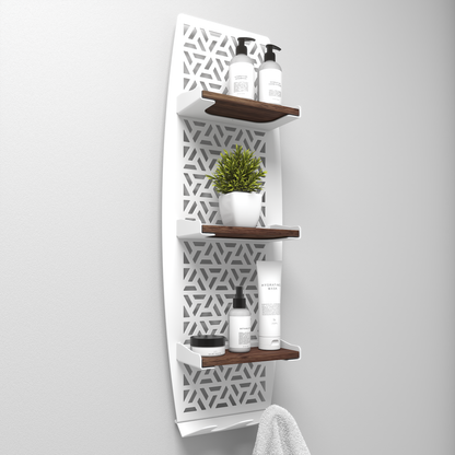 Floating shelf - 06 - Triangles