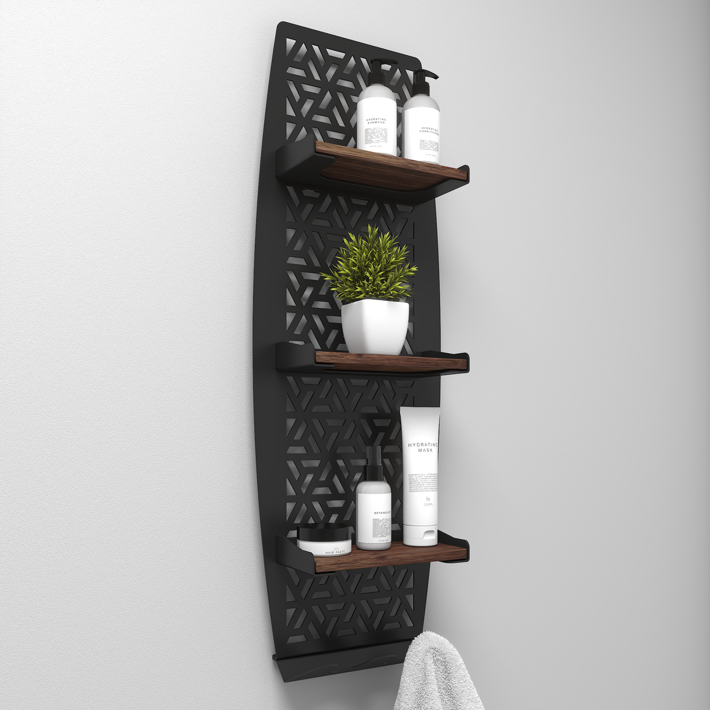 Floating shelf - 06 - Triangles