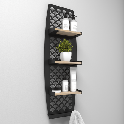 Floating shelf - 09 - Shells