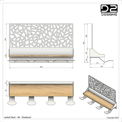 Jacket Rack - 06 - Shattered