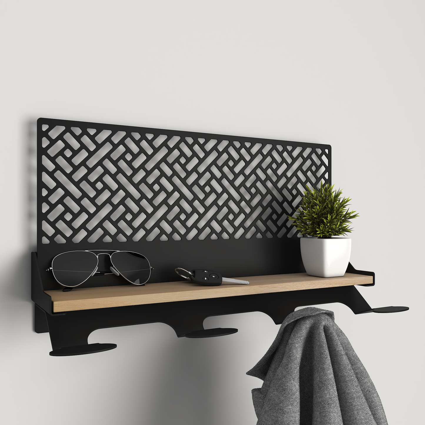 Jacket Rack - 01 - Zig Zag