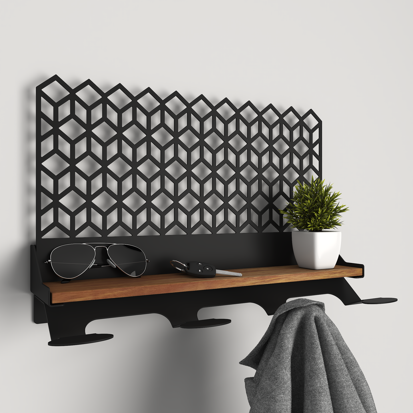 Jacket Rack - 011 - Cube