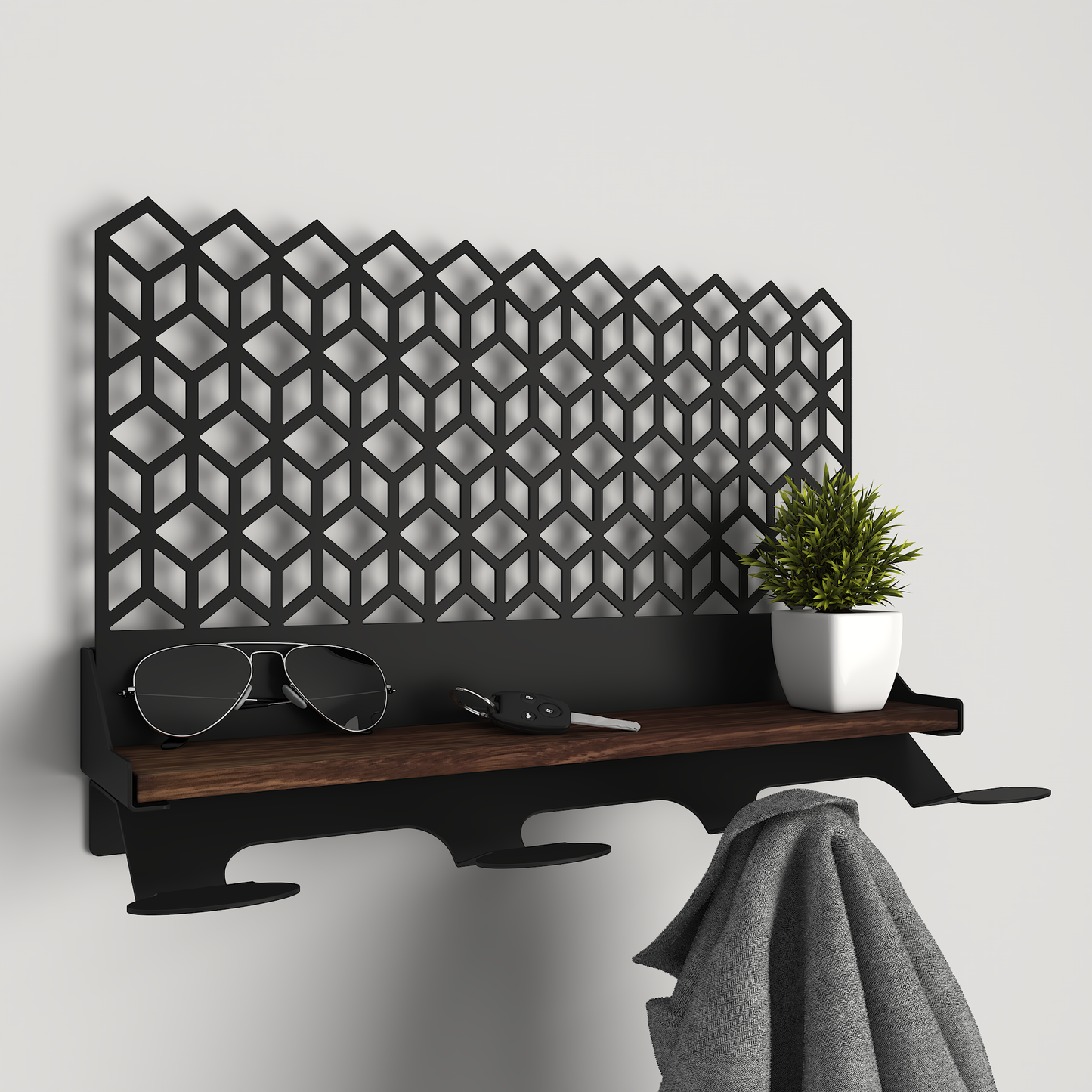 Jacket Rack - 011 - Cube