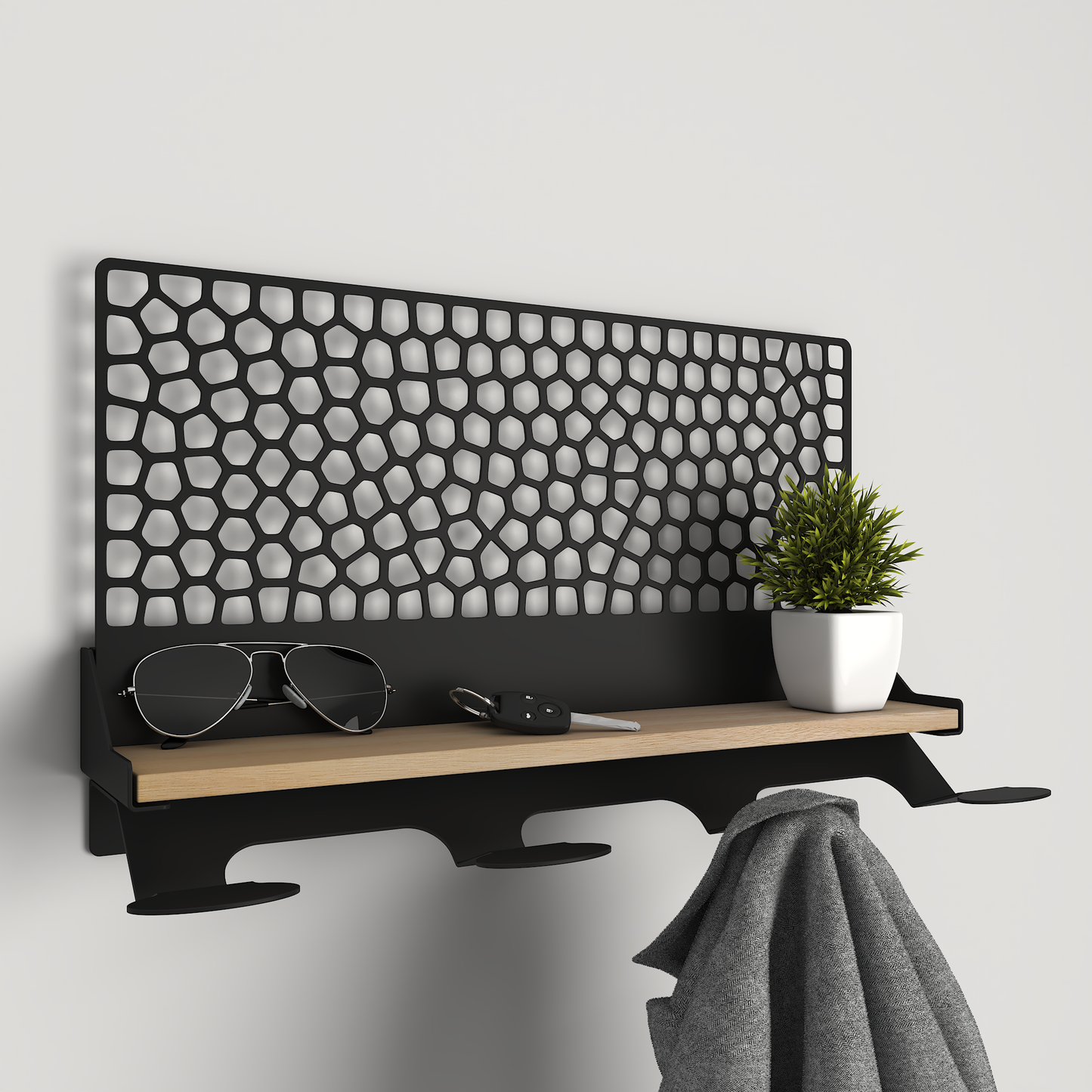 Jacket Rack - 014 - Voronoi