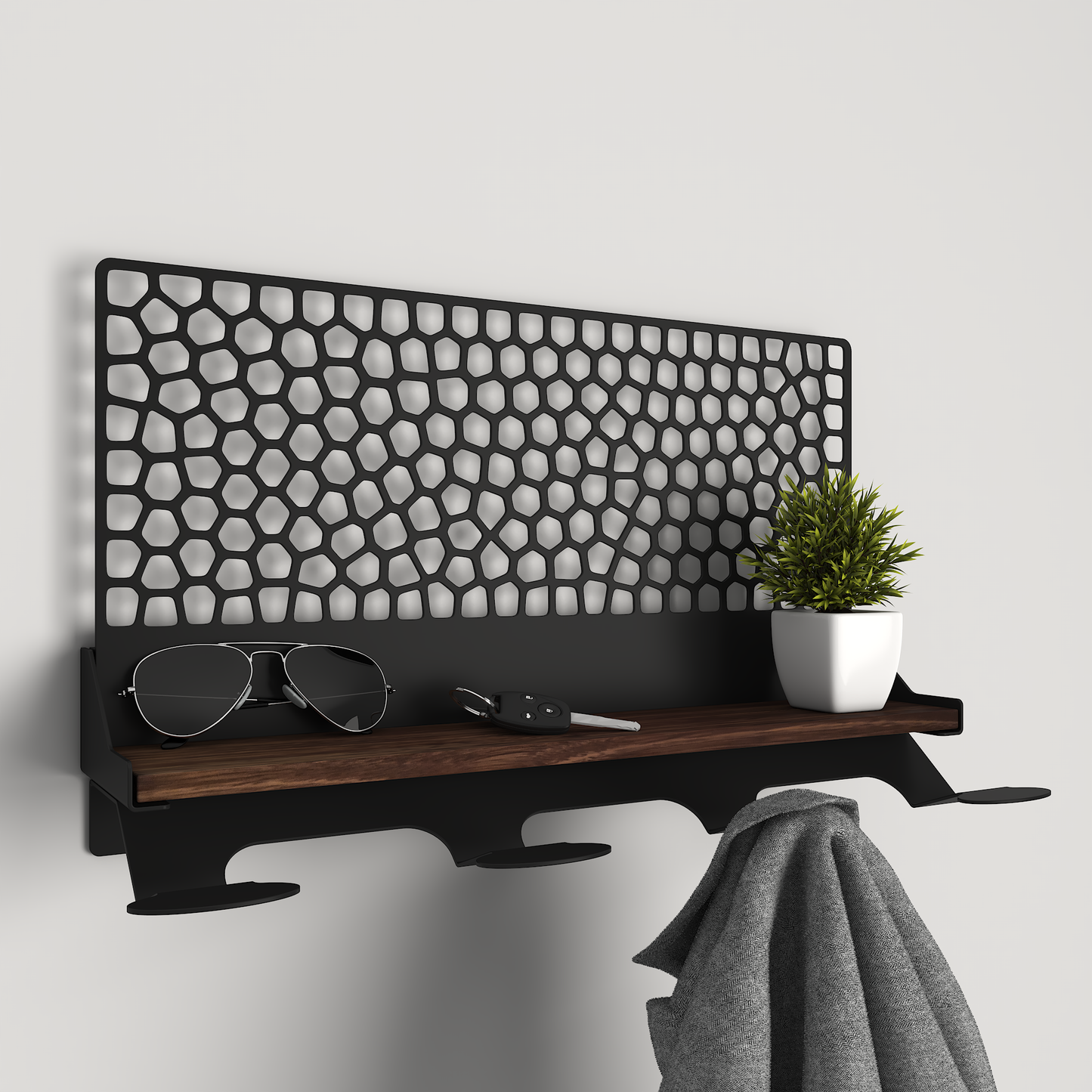 Jacket Rack - 014 - Voronoi