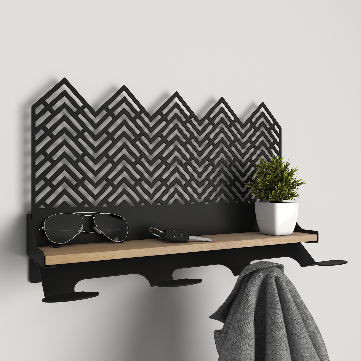 Jacket Rack - 015 - Chevron