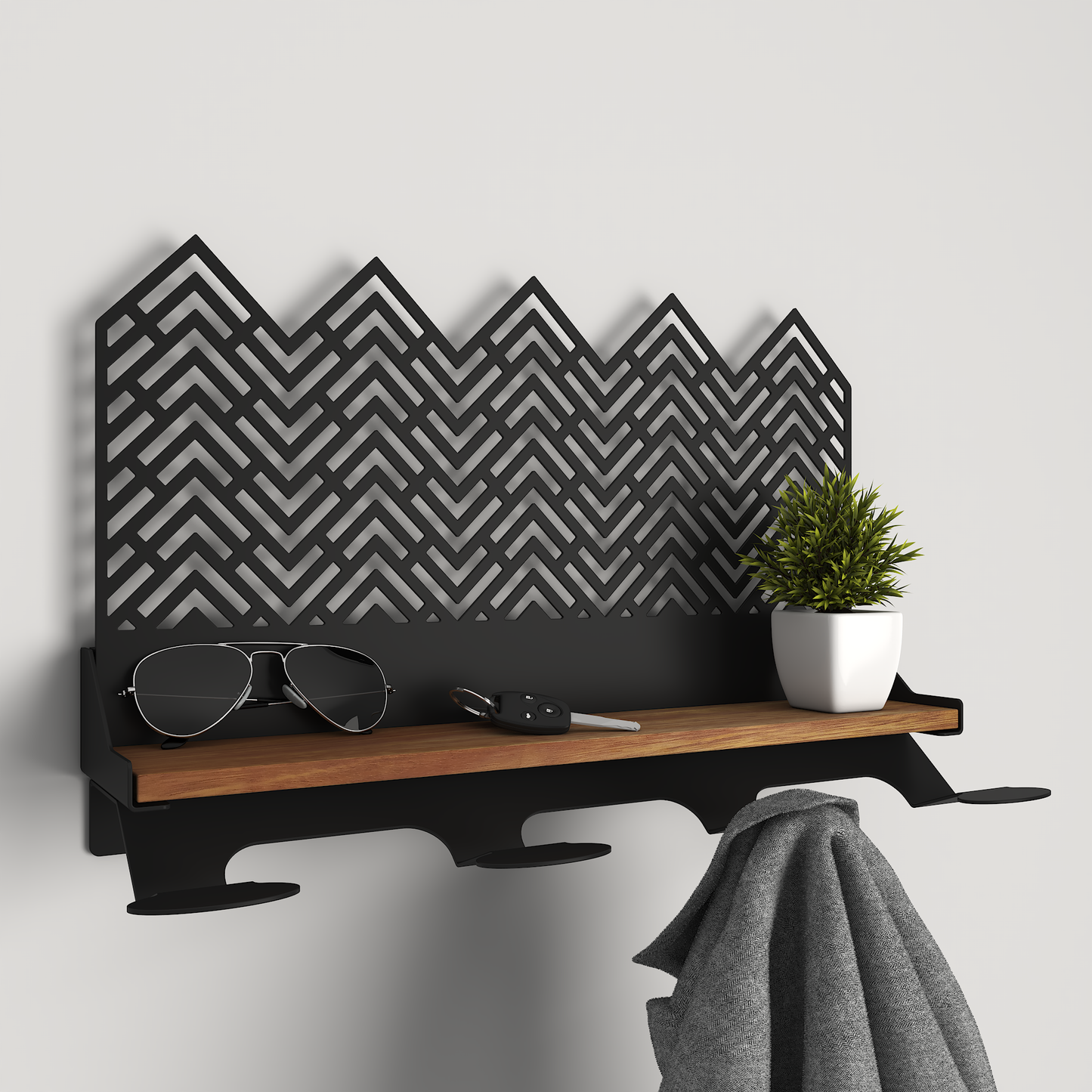 Jacket Rack - 015 - Chevron