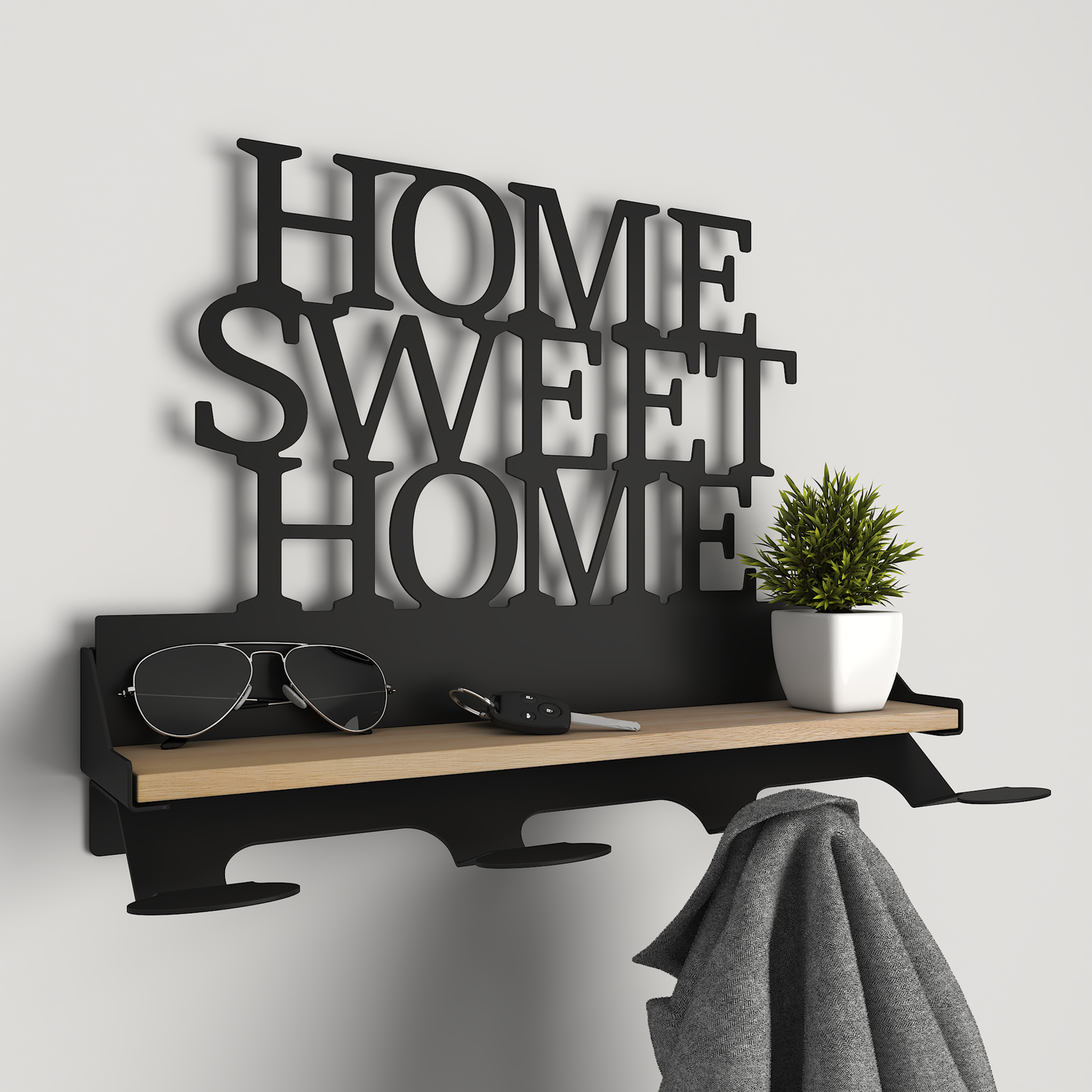 Jacket Rack - 018 - Home Sweet Home 01