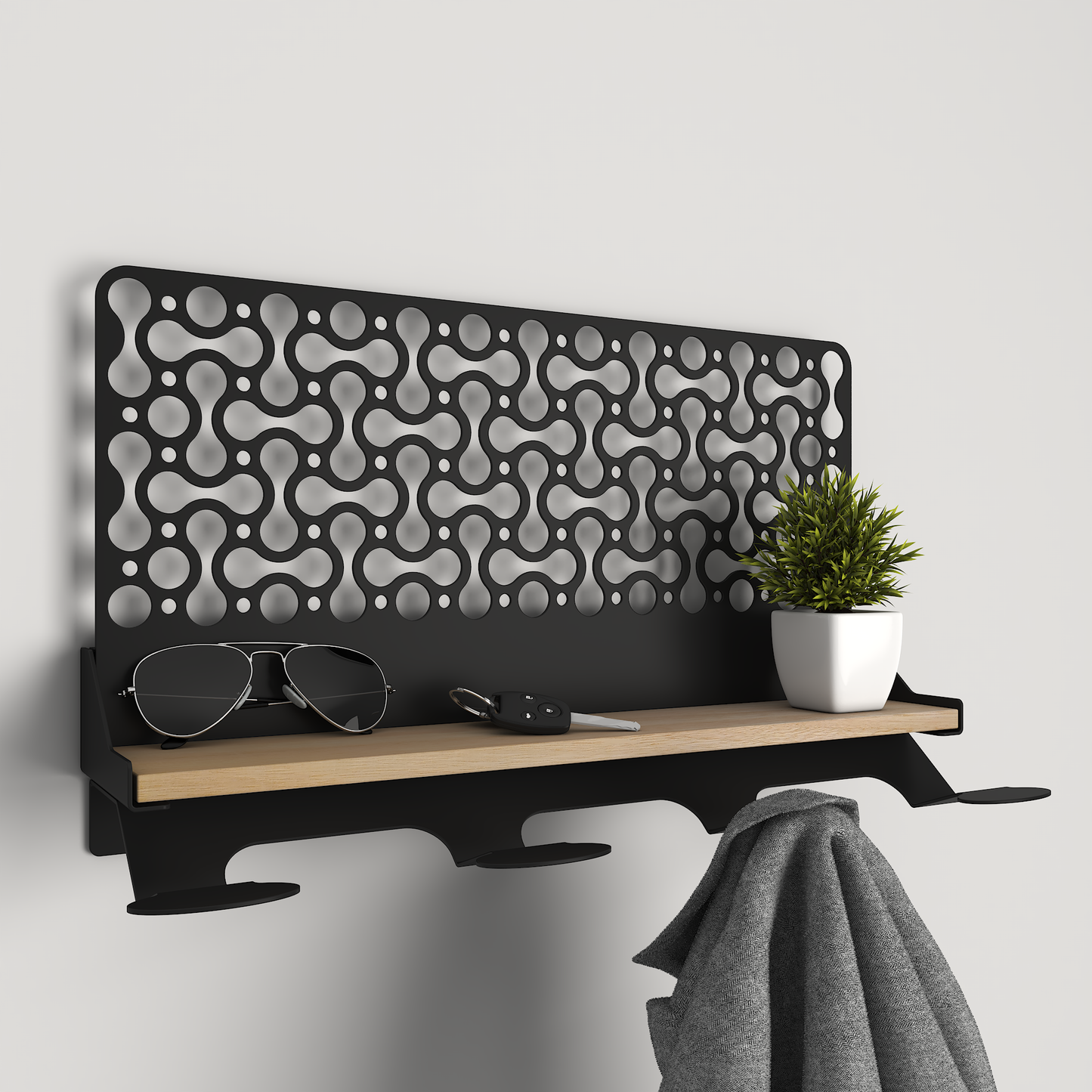 Jacket Rack - 02 - Offset