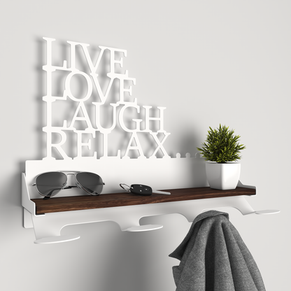 Jacket Rack - 020 - Live Love Laugh Relax 01