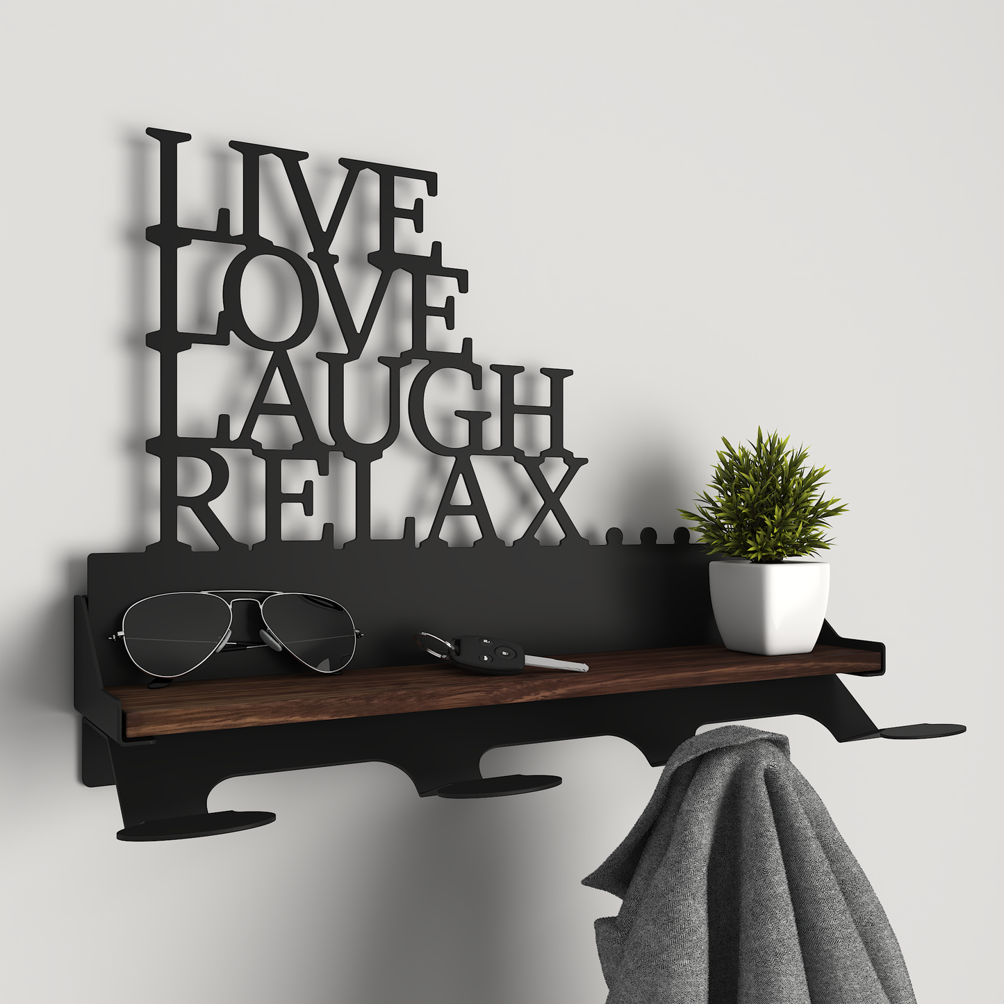 Jacket Rack - 020 - Live Love Laugh Relax 01