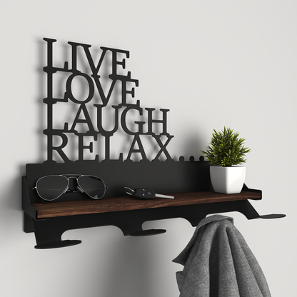 Jacket Rack - 020 - Live Love Laugh Relax 01