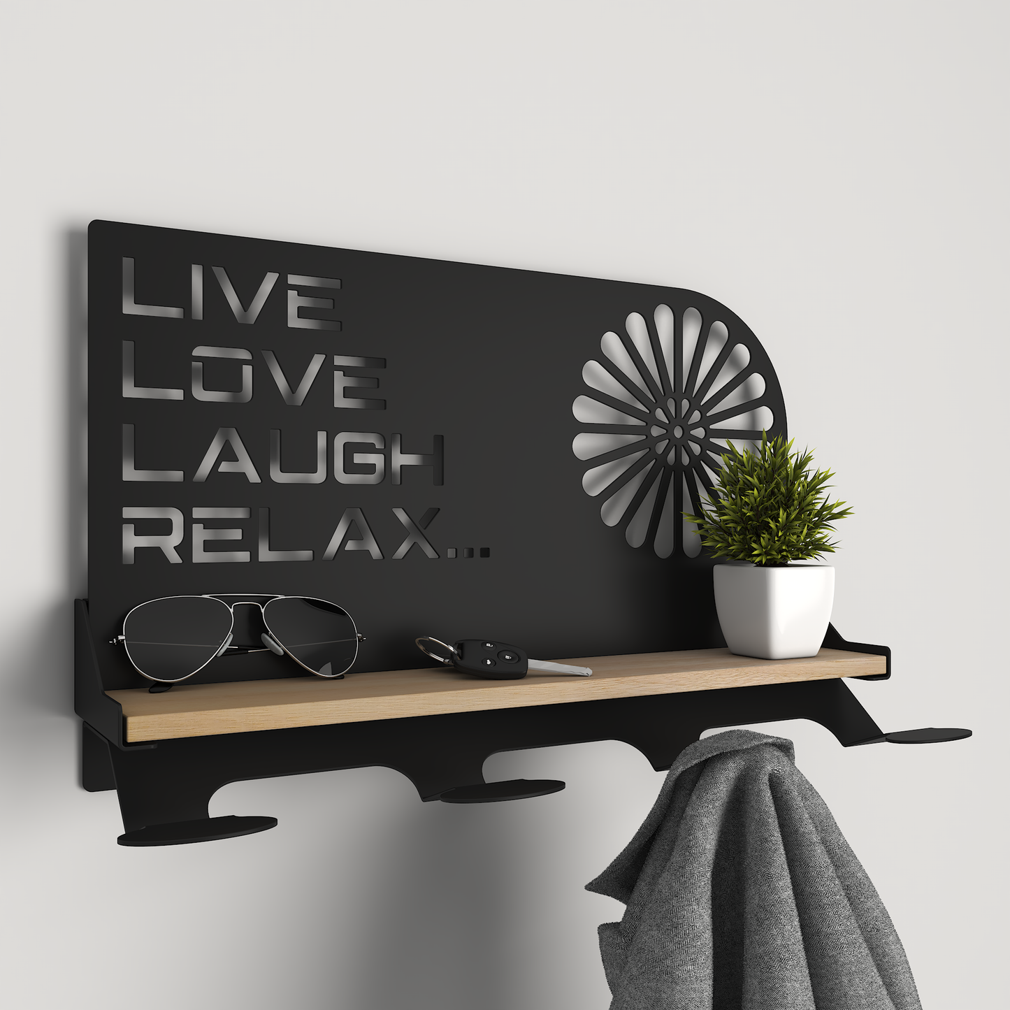 Jacket Rack - 021 - Live Love Laugh Relax 02