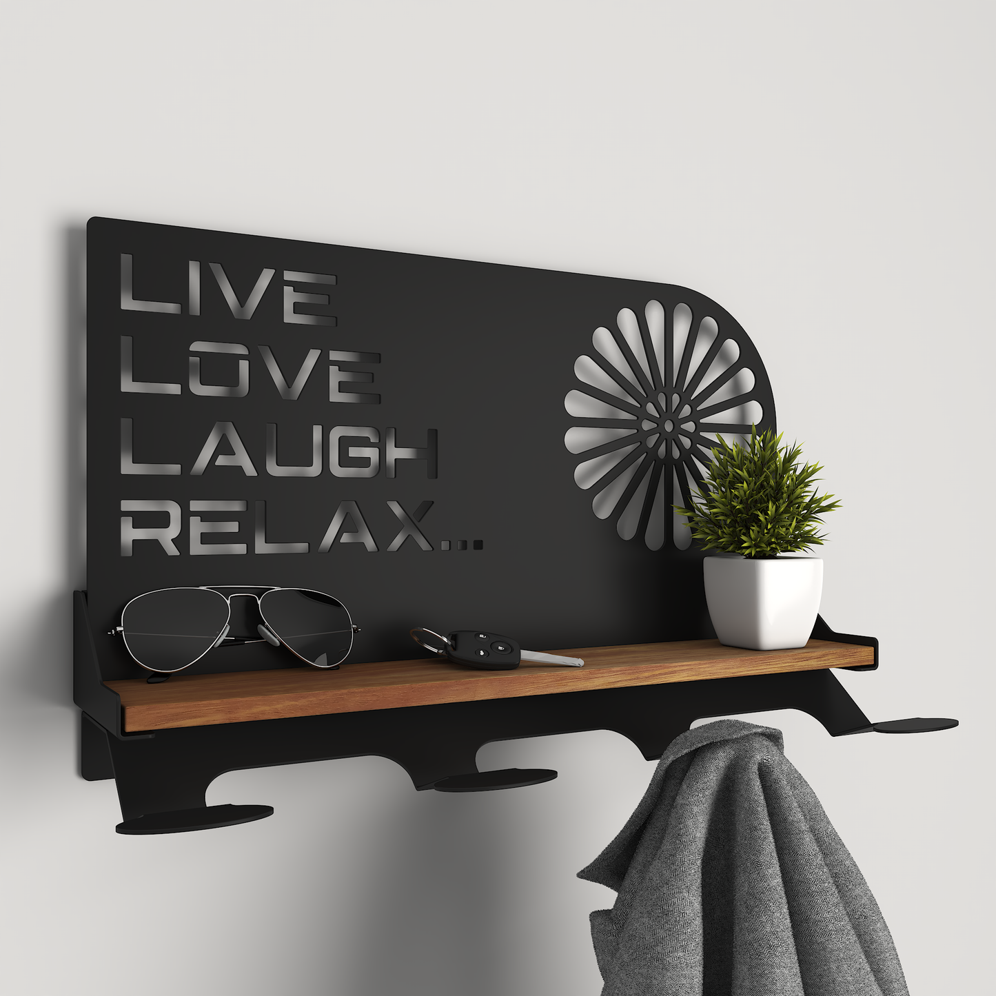 Jacket Rack - 021 - Live Love Laugh Relax 02
