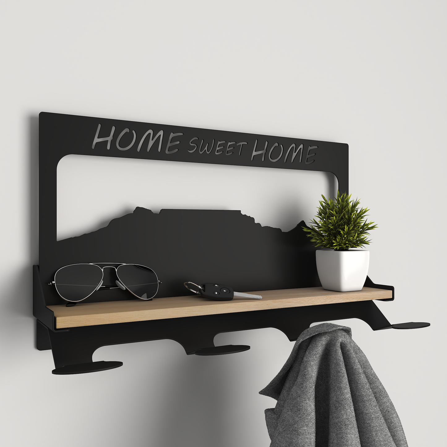 Jacket Rack - 03 - Table Mountain