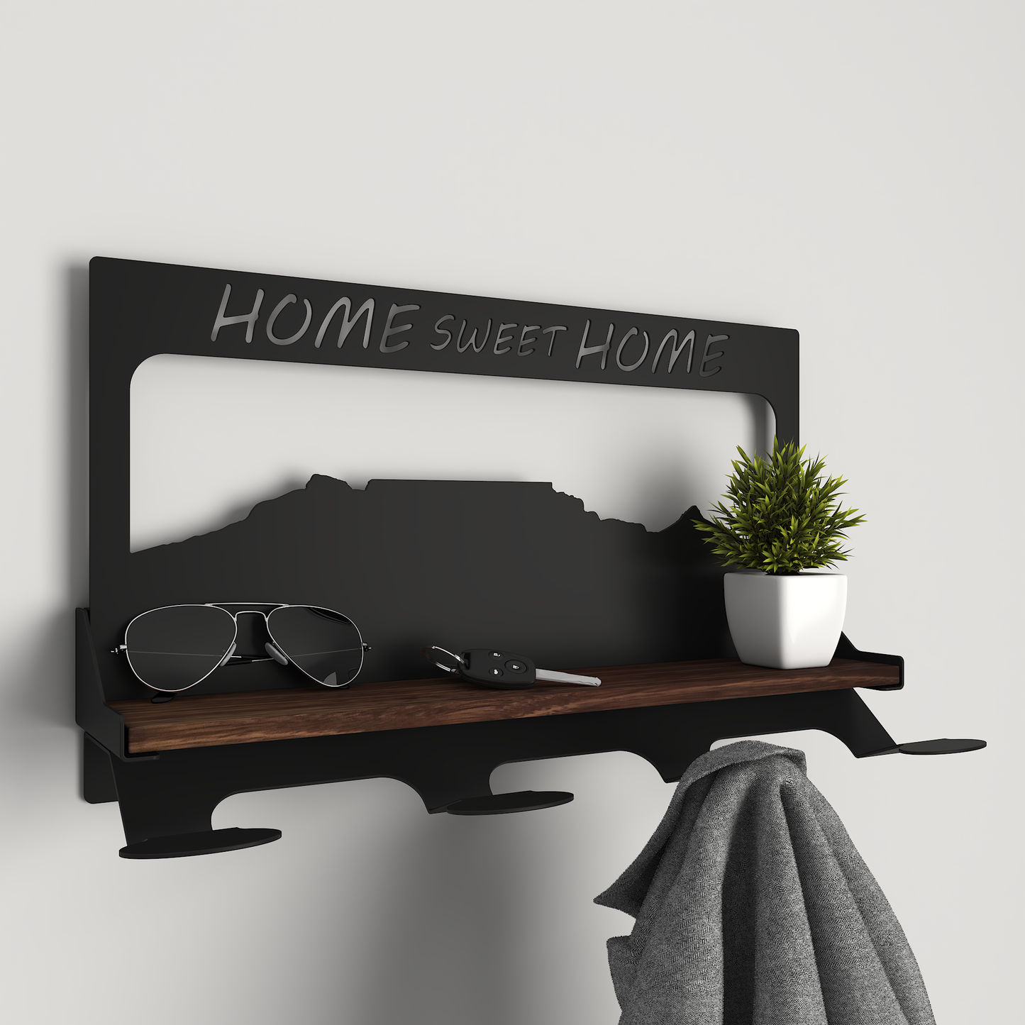 Jacket Rack - 03 - Table Mountain