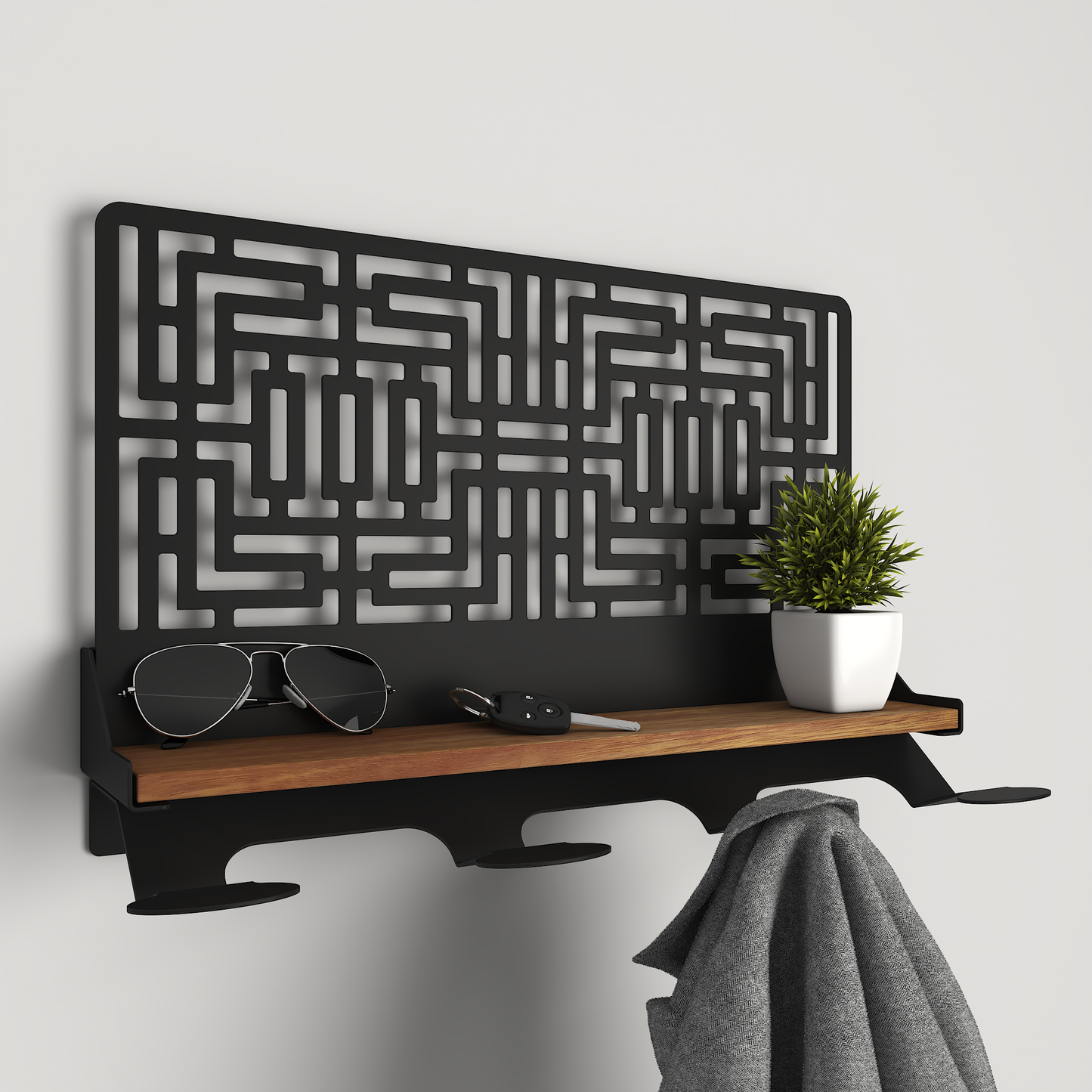 Jacket Rack - 05 - Maze