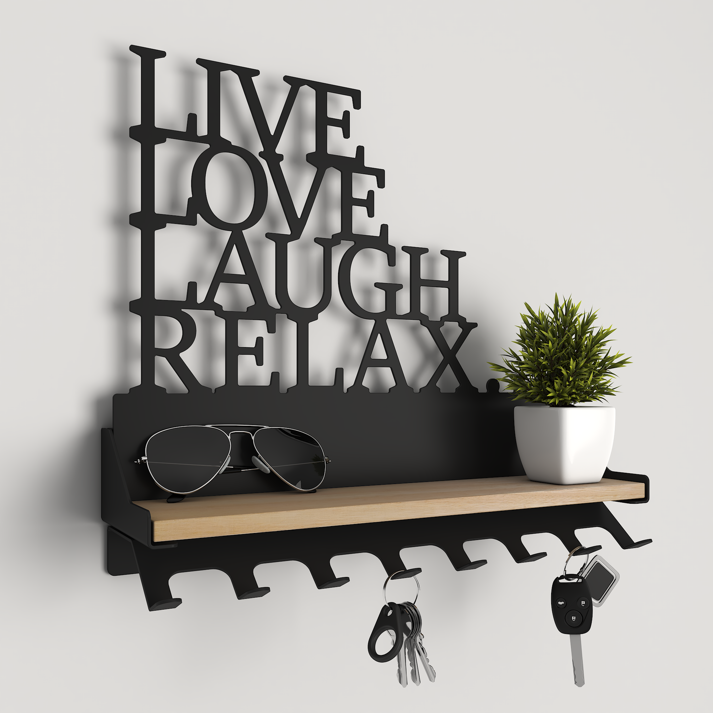 Key Rack - 020 - Live Love Laugh Relax 01