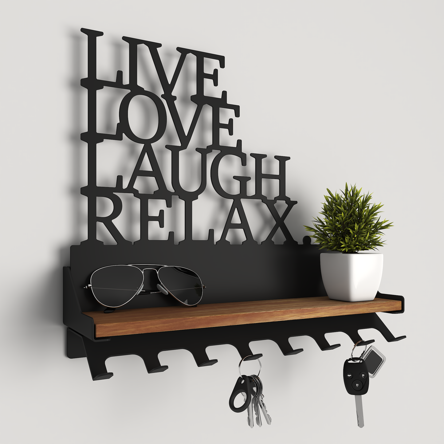 Key Rack - 020 - Live Love Laugh Relax 01