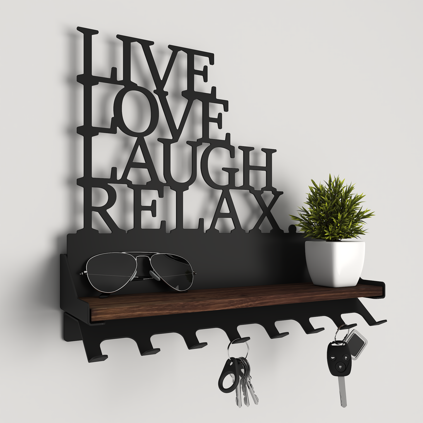 Key Rack - 020 - Live Love Laugh Relax 01
