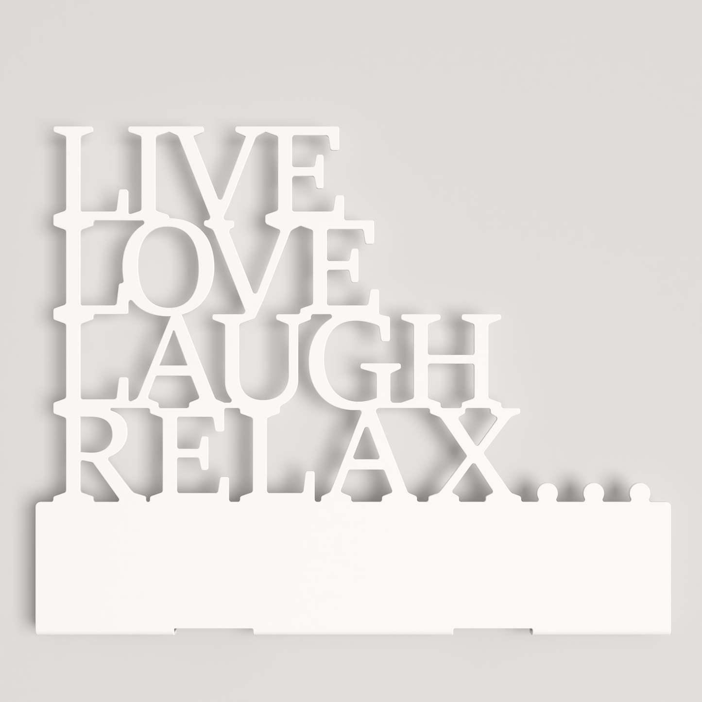Key Rack - 020 - Live Love Laugh Relax 01