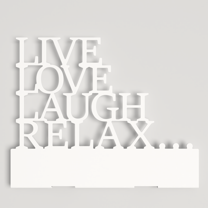 Key Rack - 020 - Live Love Laugh Relax 01