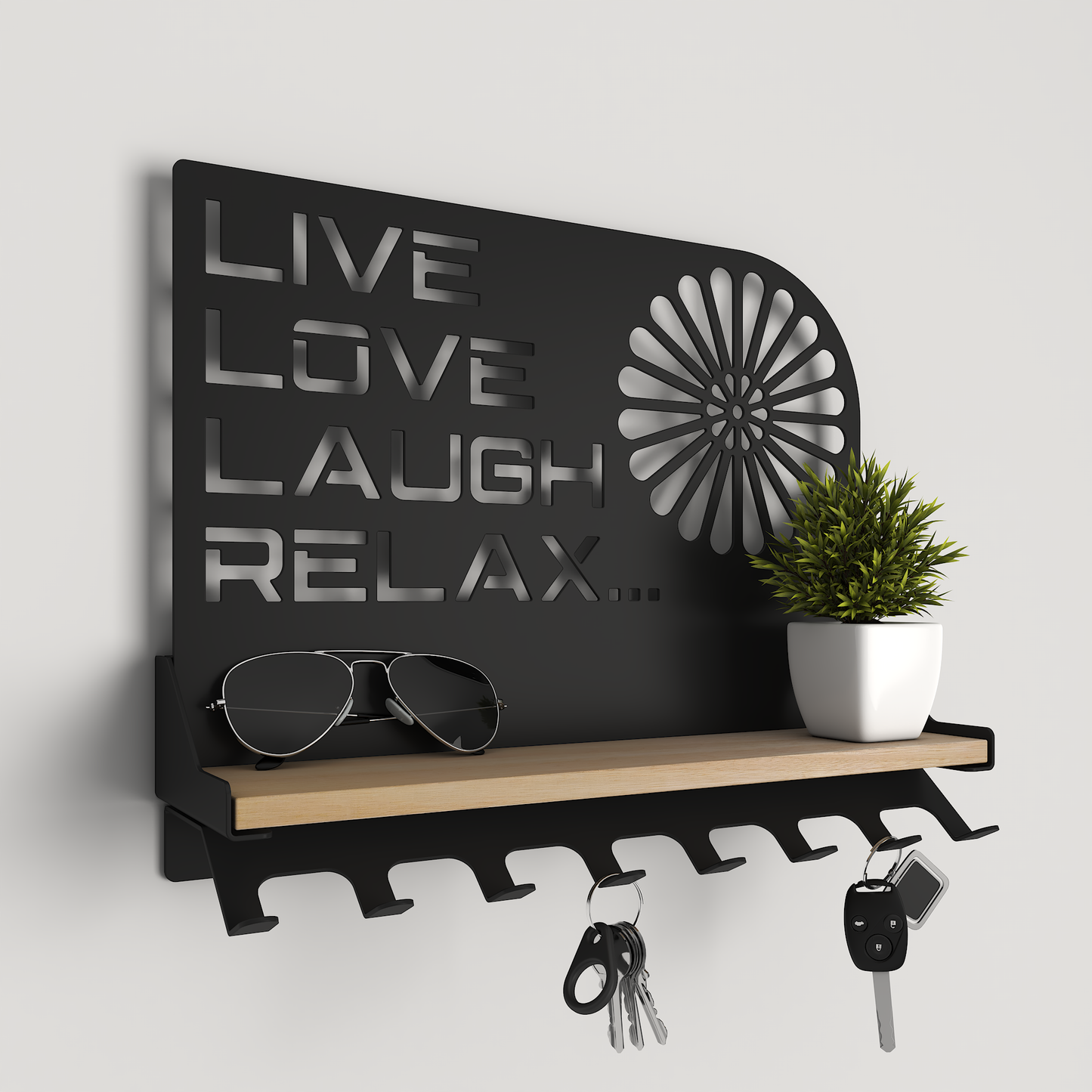 Key Rack - 021 - Live Love Laugh Relax 02