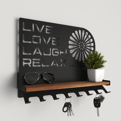 Key Rack - 021 - Live Love Laugh Relax 02
