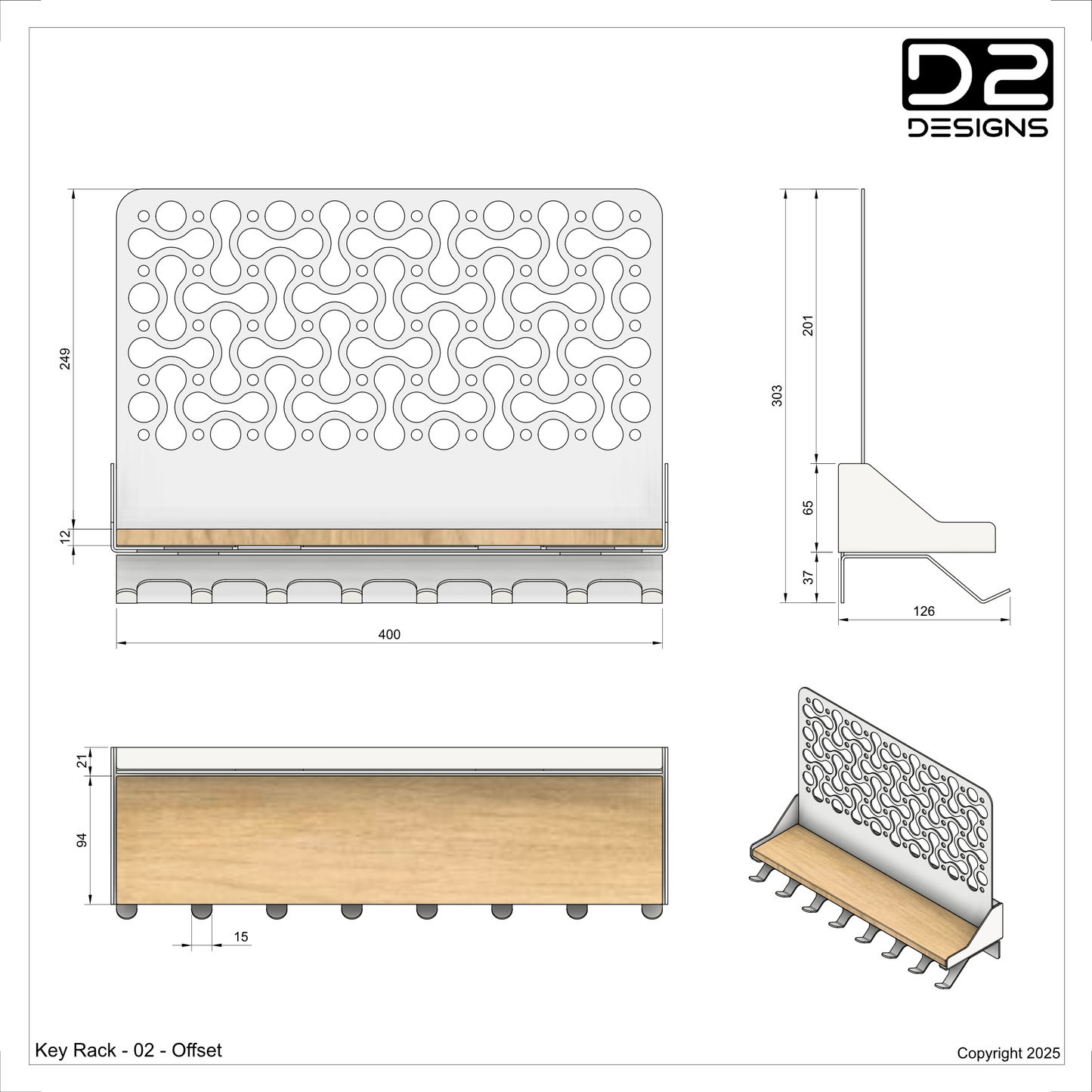 Key Rack - 02 - Offset