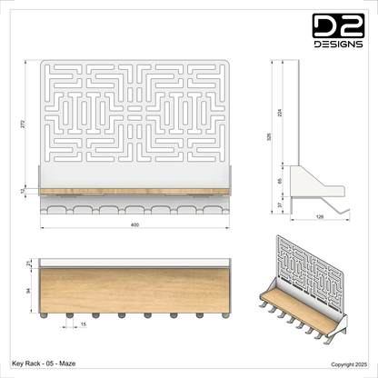 Key Rack - 05 - Maze