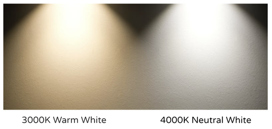 LED Bulb Temp Selection