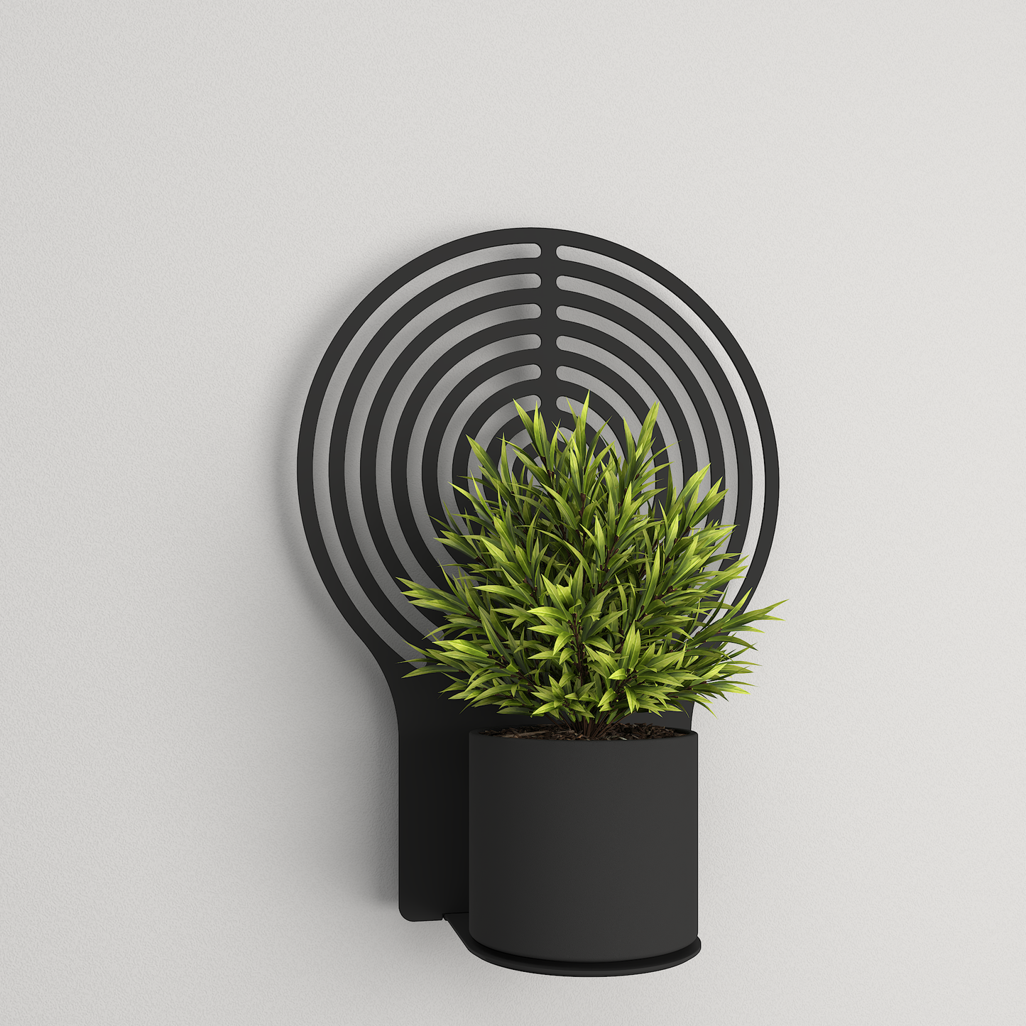 Plant shelf - 01 - Rings