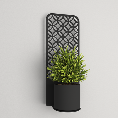 Plant shelf - 03 - Circles